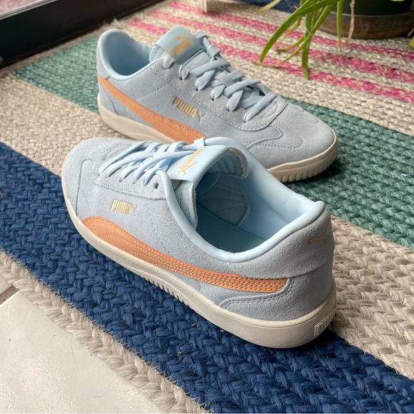 Puma Women's Sky Blue SoftFoam+ Athletic Sneakers 8.5 - Picture 3 of 16